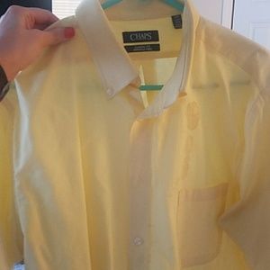 Pale yellow dress shirt